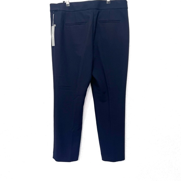 Loft Elegant Marisa Navy Women's Pants 12 - Picture 3 of 7